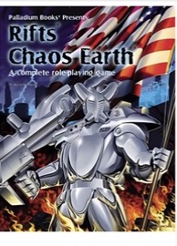 Cover of Palladium Books' RIFTS Chaos Earth roleplaying game